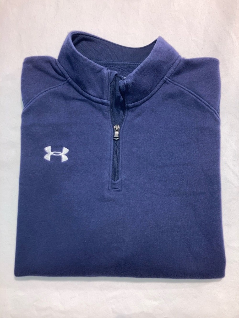 Under Armour Navy Quarter-Zip Pullover (098)